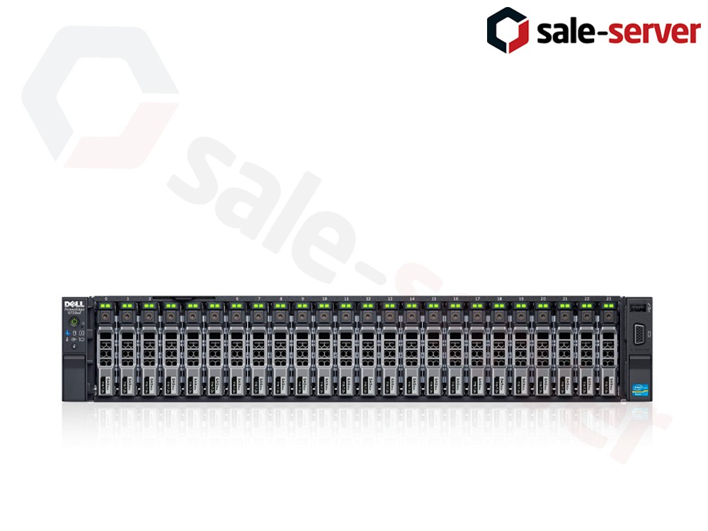 DELL PowerEdge R730xd 26xSFF / 2 x E5-2660 v3 / 2 x 16GB 2133P / H730 Mini 1GB / 750W