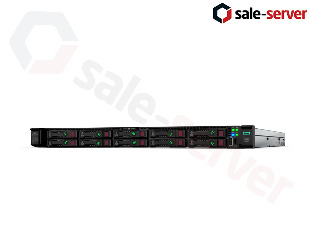 HP ProLiant DL360 Gen10 8xSFF + 2xNVMe / Gold 5118 / 16GB 2666V HP / SSD 800GB / 331FLR / S100i / 500W / DL360 gen10