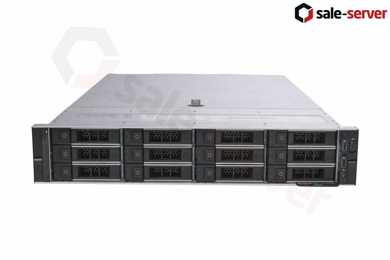 DELL PowerEdge R740xd 12xLFF + 4xLFF + 4xSFF / 2 x Gold 6154 / 2 x 64GB 2400T / 2 x SSD 800GB / H730p Mini 2GB / 1100W