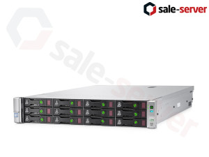 HP ProLiant DL380 Gen9 12xLFF + 2xSFF / 2 x E5-2640 v3 / 4 x 16GB 2133P / 2 x 10TB 7.2K / P840 4GB / 800W