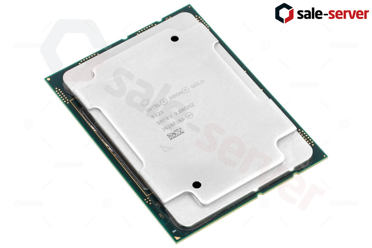 INTEL Xeon Gold 5222 (4 ядер, 3.8GHz)
