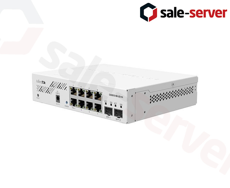 Коммутатор MikroTik CSS610-8G-2S+IN