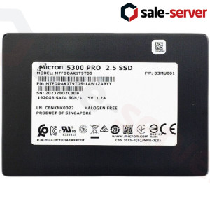 SSD 960GB Micron 5300 PRO SATAIII 6Gbps 2.5"
